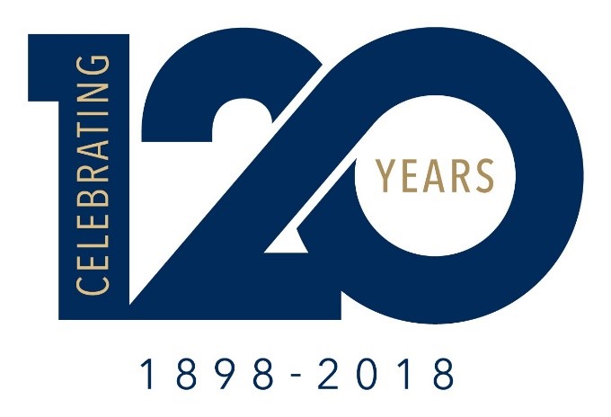 120th Anniversary logo